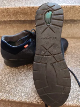 Zapatillas JUST DRY Negras y Azules