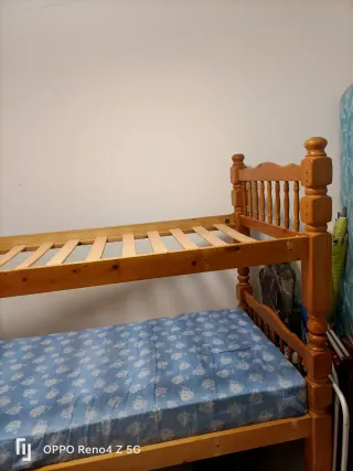 Litera infantil de madera