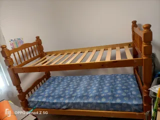 Litera infantil de madera