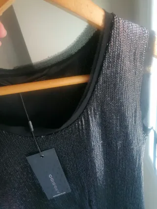 Top lentejuelas ARGGIDO neg