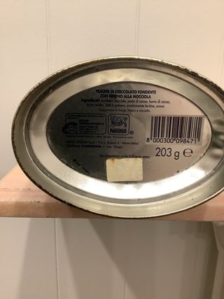 Antigua Caja Metálica Baci Perugina