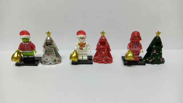Figure natalizie compatibili con Lego
