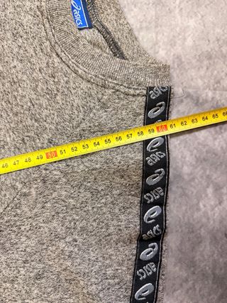 Camiseta Asics Talla S Gris