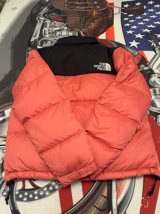 Chaqueta The North Face Rosa y Negra