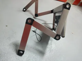 Base refrigeradora portátil aluminio