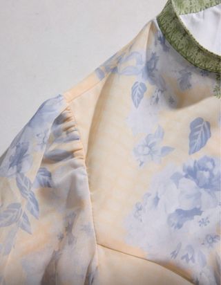 Vestido vintage bohemio romántico