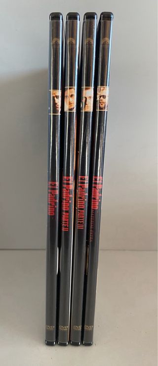 Pack 4 DVD El Padrino (I, II, III, Material Extra)