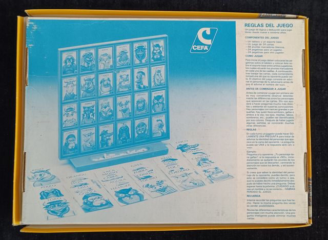 JUEGO DE MESA ¡QUE CARA TIENES! CEFA