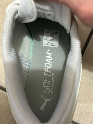 Scarpe Puma bianche SoftFoam+ usate pochissimo