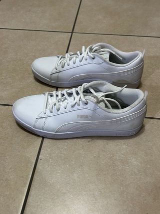 Scarpe Puma bianche SoftFoam+ usate pochissimo