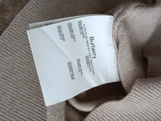 Jersey Burberry London V-Neck Beige Talla S