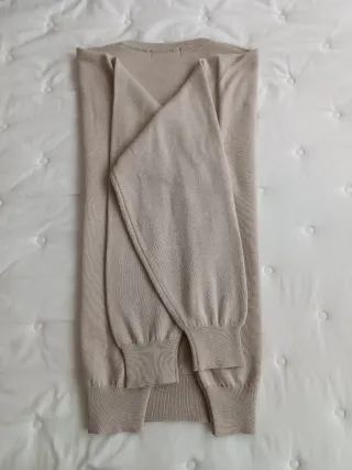 Jersey Burberry London V-Neck Beige Talla S