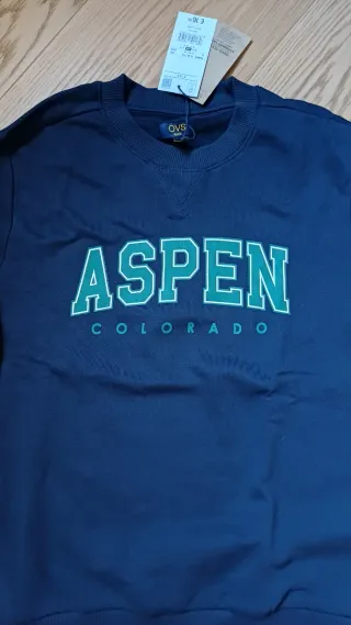 Felpa Aspen bambino 11-12 anni - 152cm - Nuova NWT