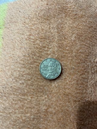 Moneda 50 Lenta 2002