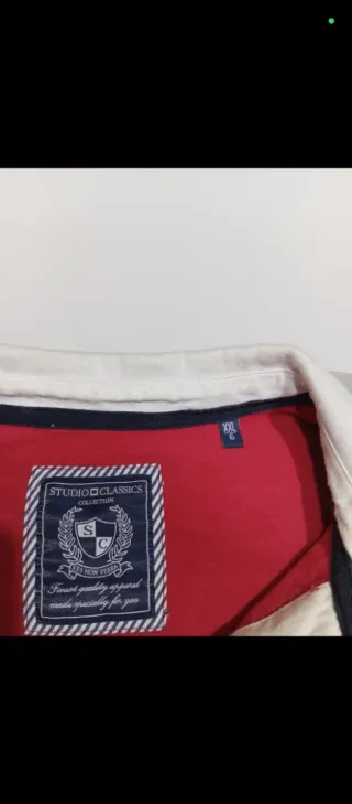 Polo Caballero Manga Larga XXL