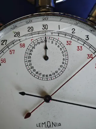 Cronometro Lemania Split Double - Vintage