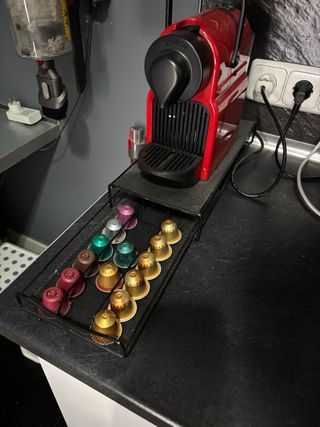 Cafetera Nespresso Krups Roja