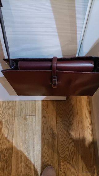 Borsa classica bordeaux in ecopelle