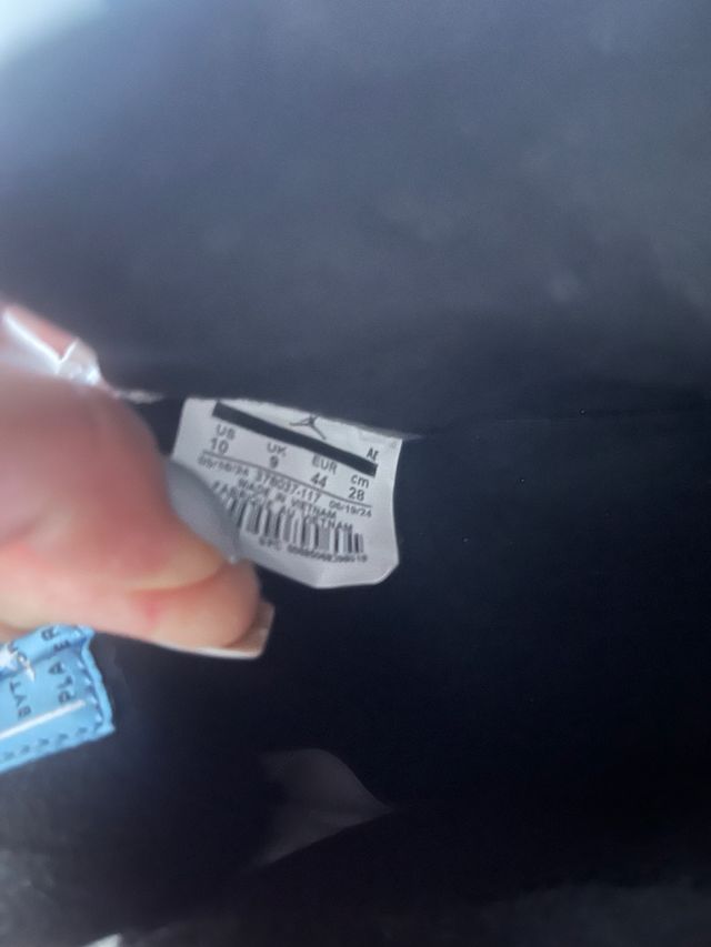 Zapatillas Jordan Blancas y Azules