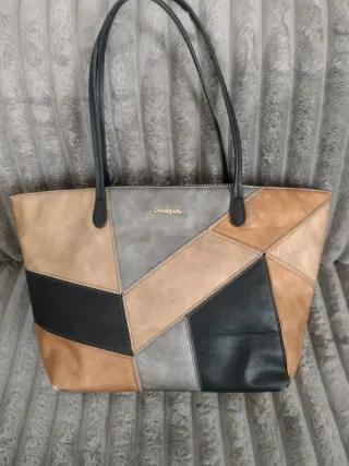 Bolso shopper Desigual patchwork