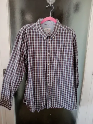 Camisa Cortefiel cuadros hombre talla XXL