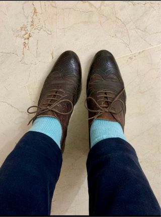 Zapatos Blucher Milano Marrón Talla 41/42