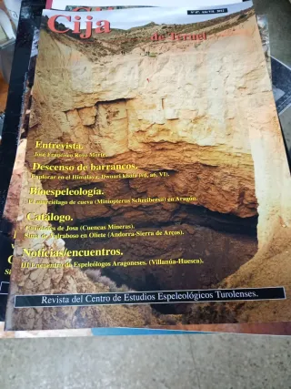 Revista Cija de Teruel - espeleologia