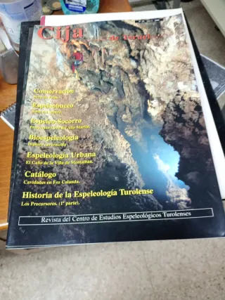 Revista Cija de Teruel - espeleologia
