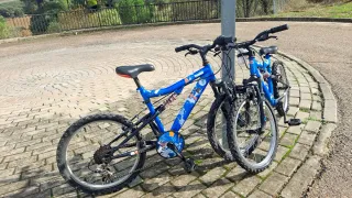 2 Bicicletas Montaña Azules