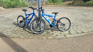 2 Bicicletas Montaña Azules