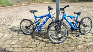 2 Bicicletas Montaña Azules