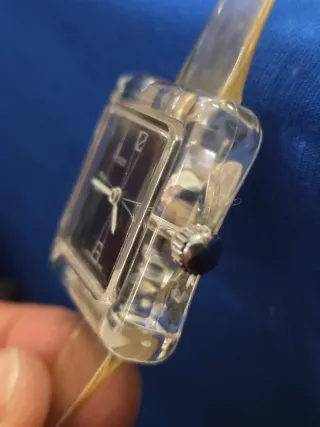 Orologio Acrilico Space Age Anni '70