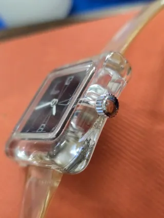 Orologio Acrilico Space Age Anni '70