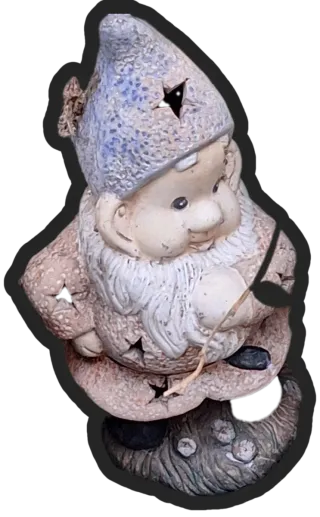3 Gnomos Decorativos Jardín