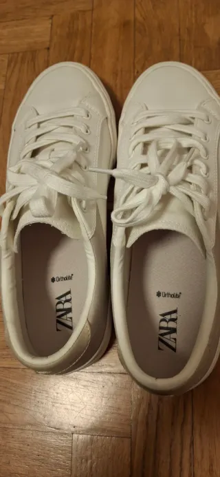 Zapatillas ZARA Blancas Hombre