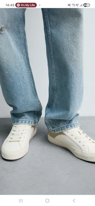 Zapatillas ZARA Blancas Hombre