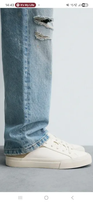 Zapatillas ZARA Blancas Hombre