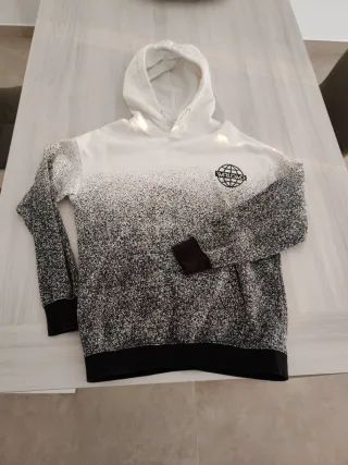 Sudadera con capucha degradado
