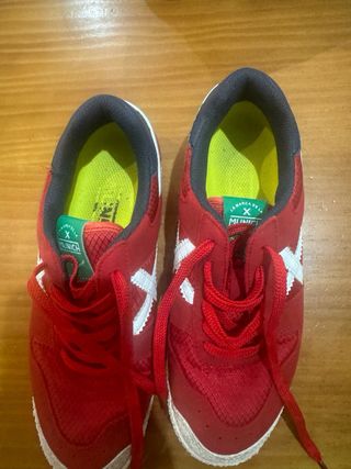 Zapatillas Munich Talla 37 Rojas