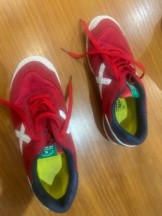 Zapatillas Munich Talla 37 Rojas