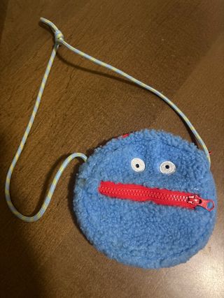 Bolso Monstruo Infantil Azul.