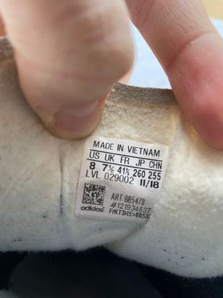 Adidas Gazelle Originales Talla 41 1/3