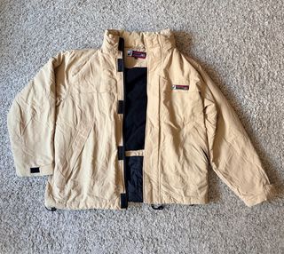 Abrigo vintage Asics beige