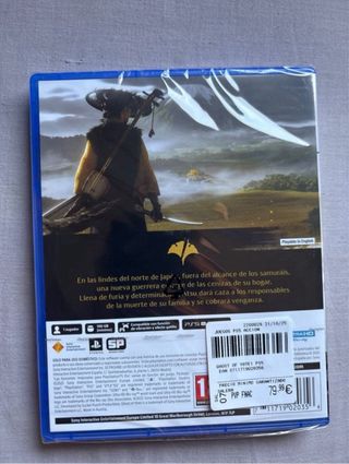 Ghost of Yotei PS5 nuevo sin abrir