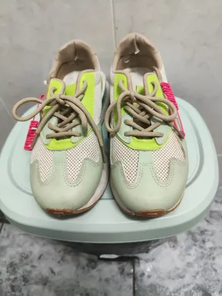 Zapatillas Mujer Beige