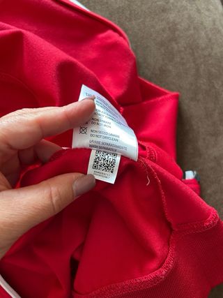 Felpa Fila zip rossa - Taglia 46