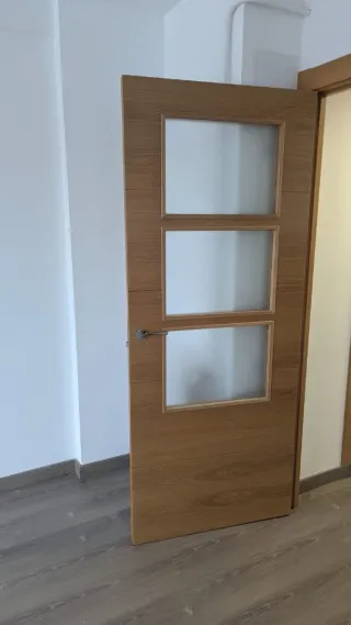 Puertas madera maciza (2 unidades)