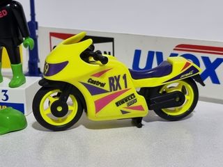 Playmobil 3779 Set Antiguo Piloto Moto Motorista