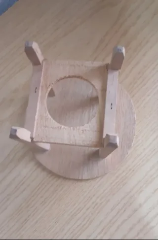 Muebles de madera para jugar