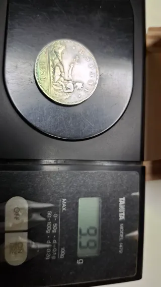 2 Pesetas Gobierno Provisional 1870